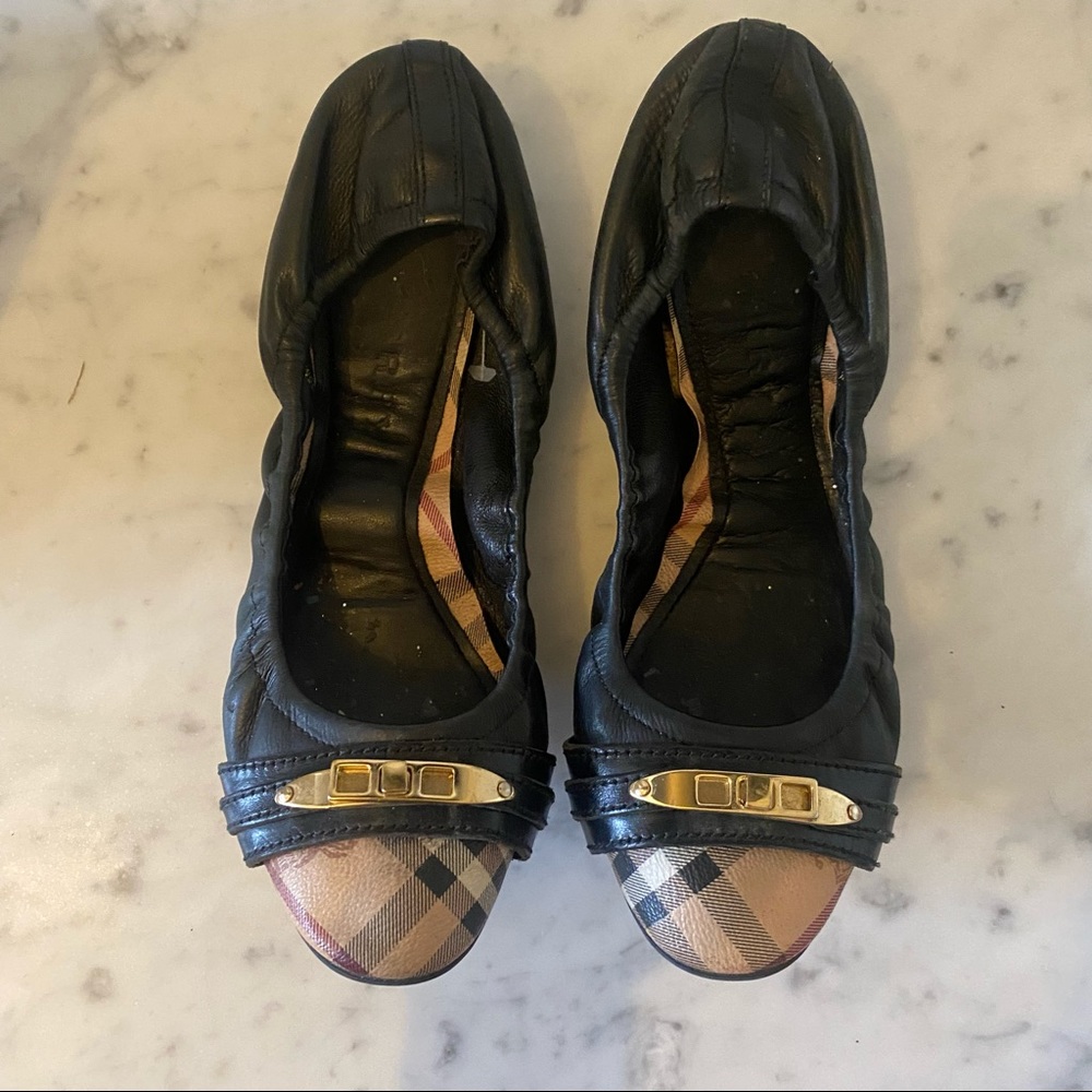 Authentic Burberry Ballerinas